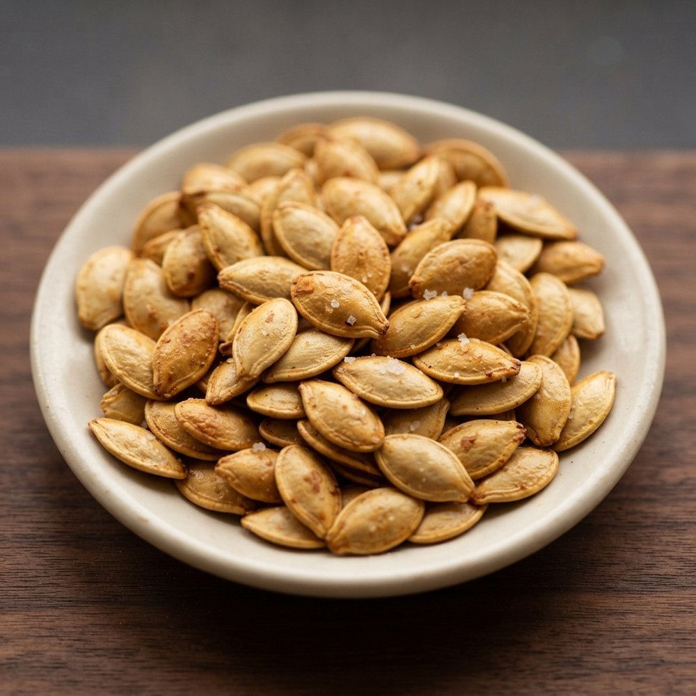 Crispy Buttered Pumpkin Seeds