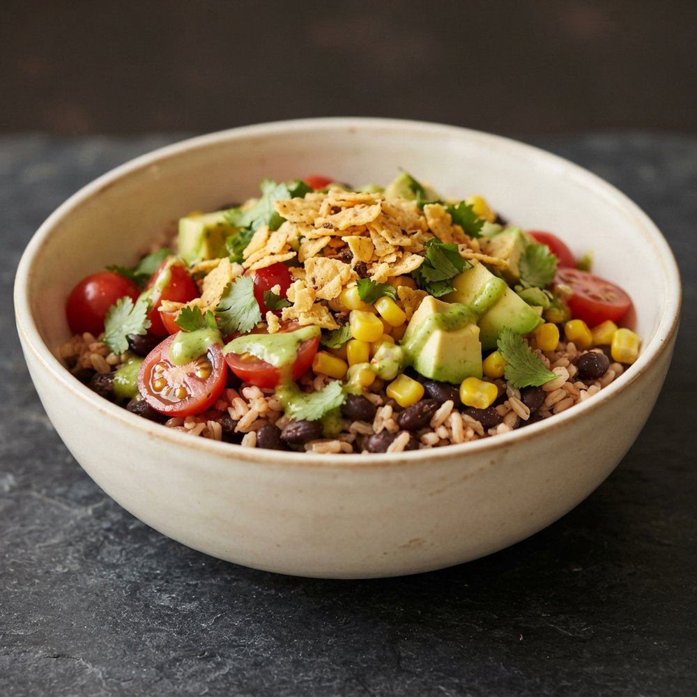 Rice and Bean Bowl Dinner