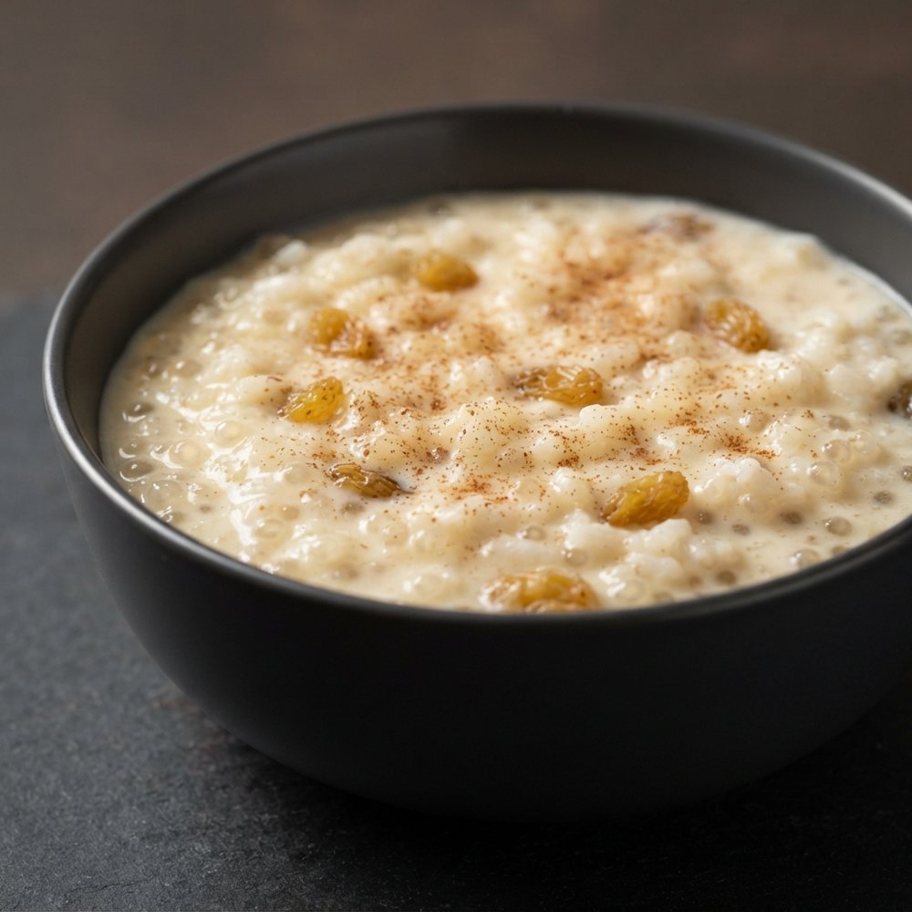 Creamy Tapioca and Rice Pudding