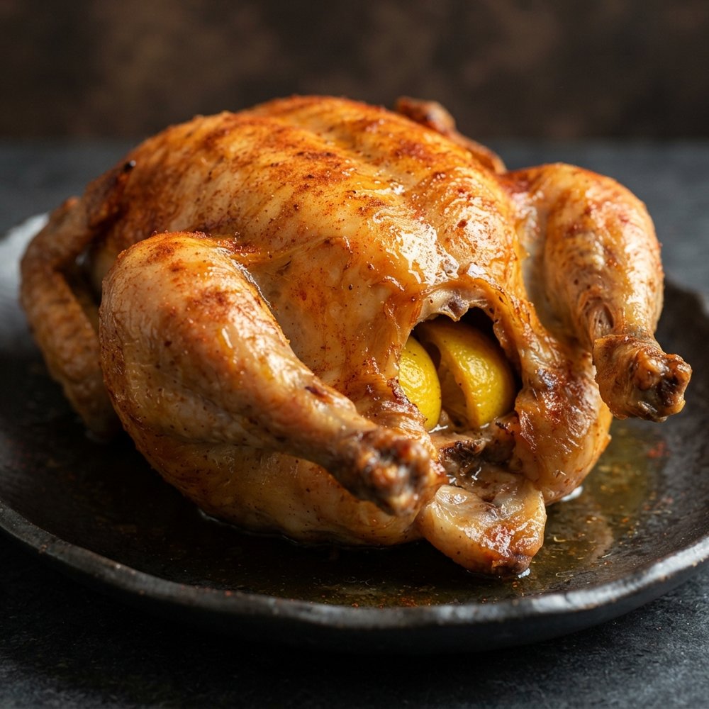 Easy Lemon-Roasted Chicken