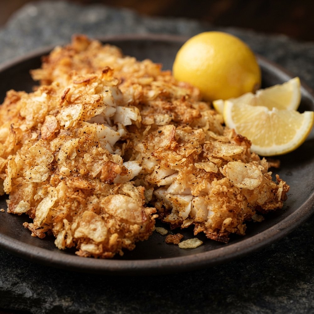 Crispy Fried Striped Bass