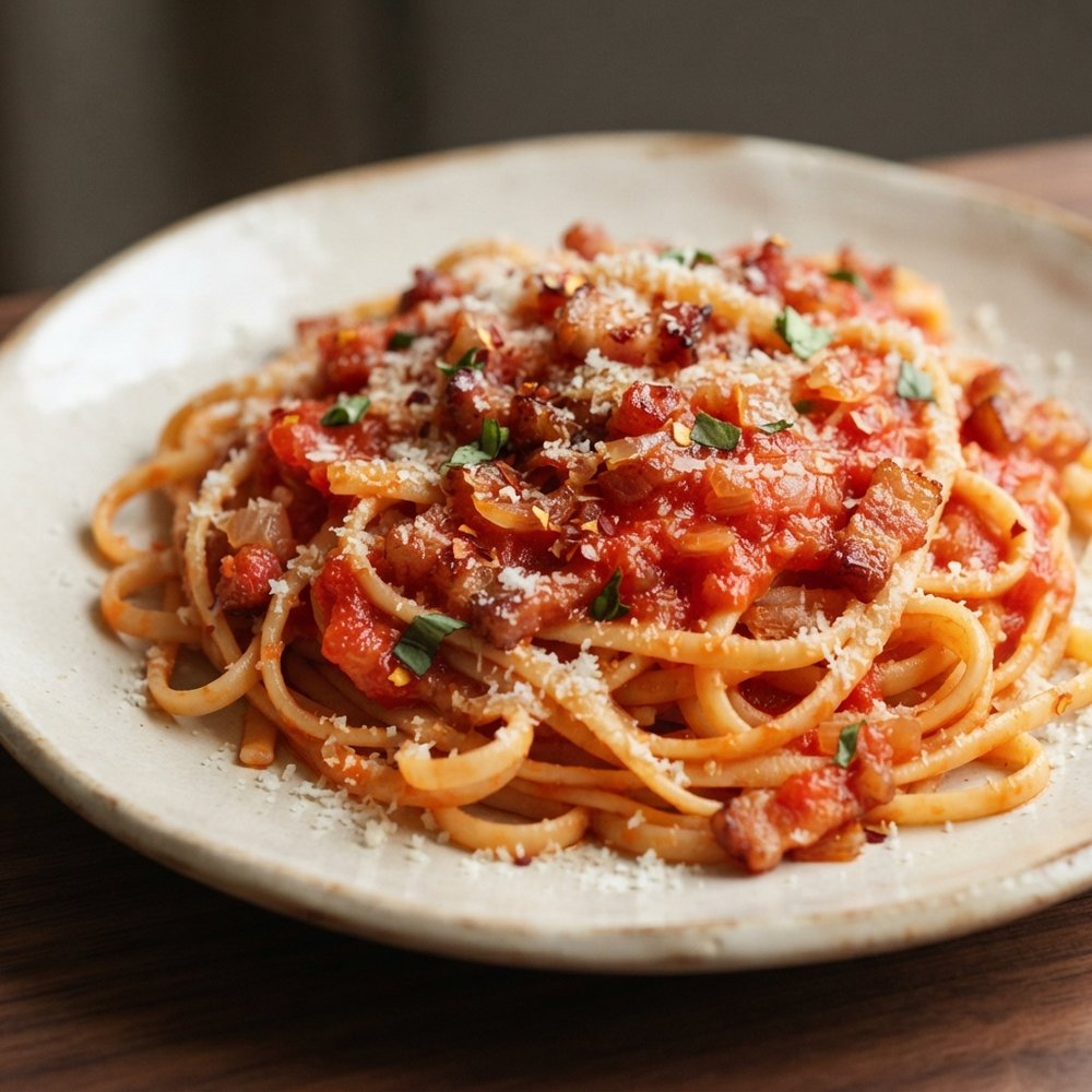 Linguine all’Amatriciana
