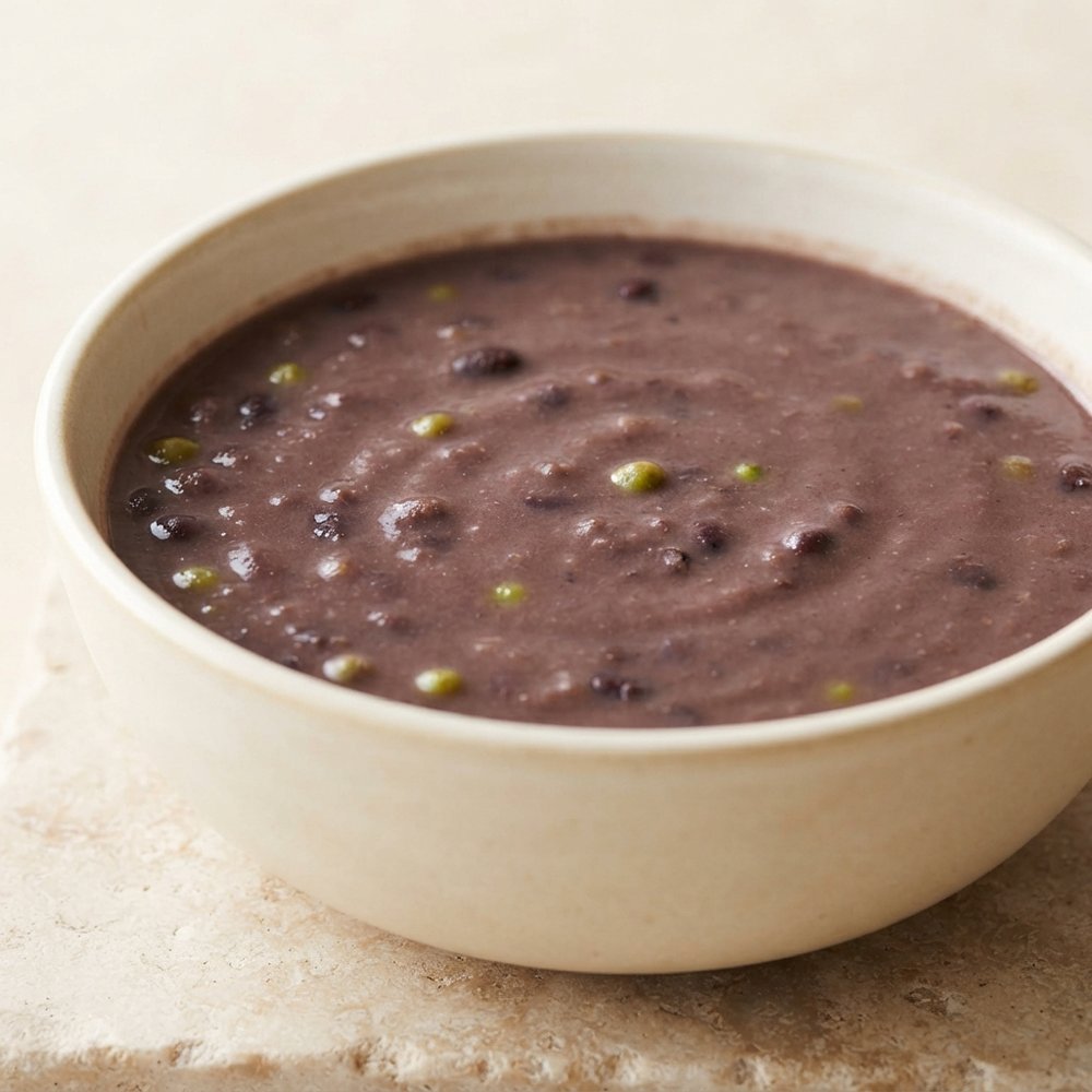 Island-Style Coconut Black Bean Soup