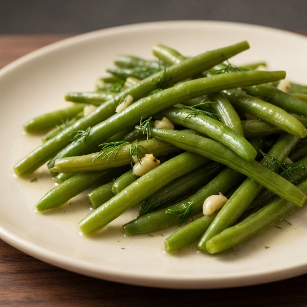 Dill-Garlic Pickled Green Beans