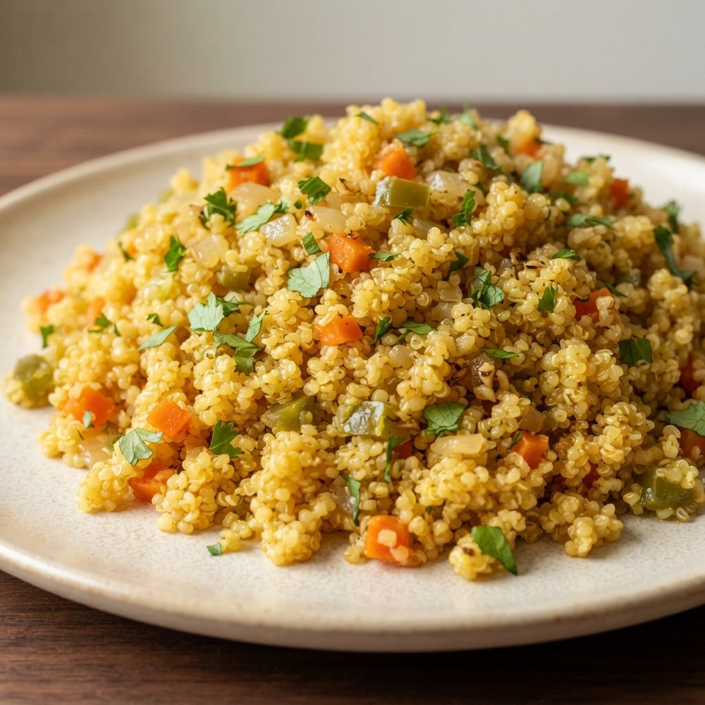 Cuban-Style Millet Pilaf
