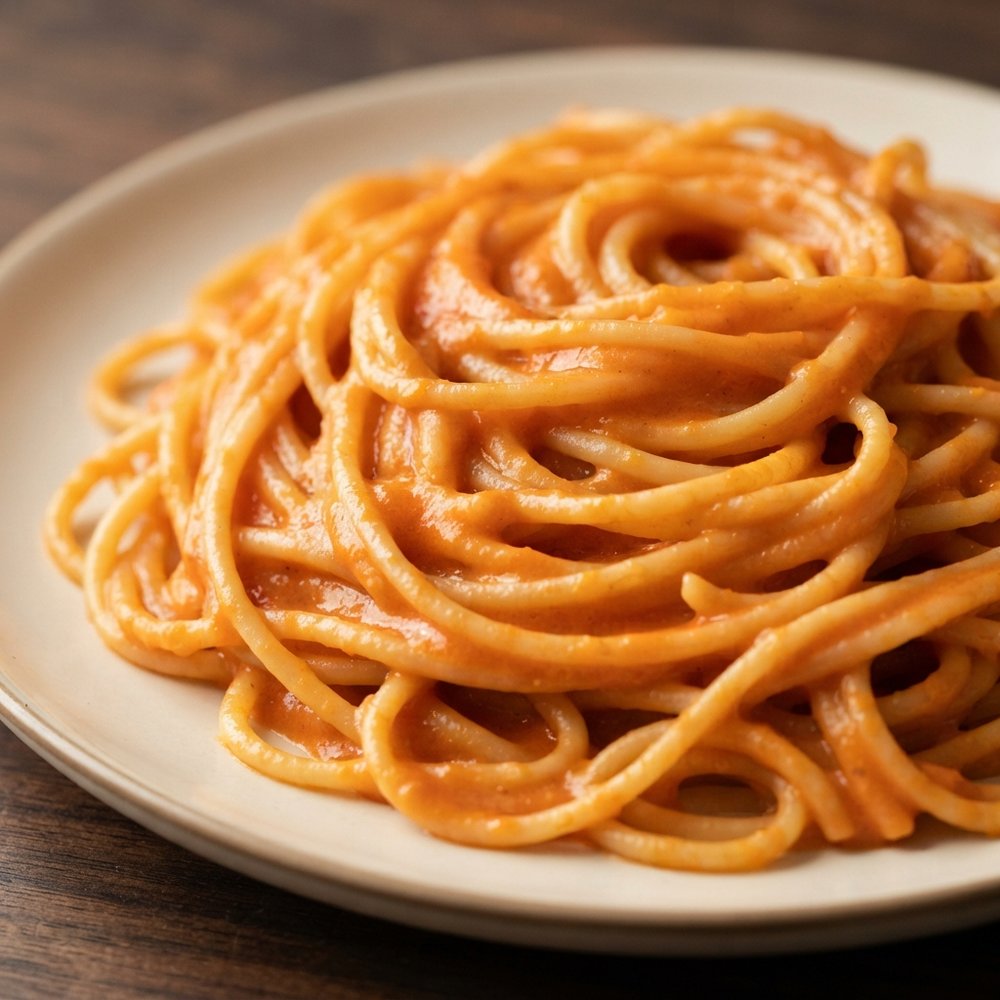Kid-Approved Cheesy Tomato Spaghetti