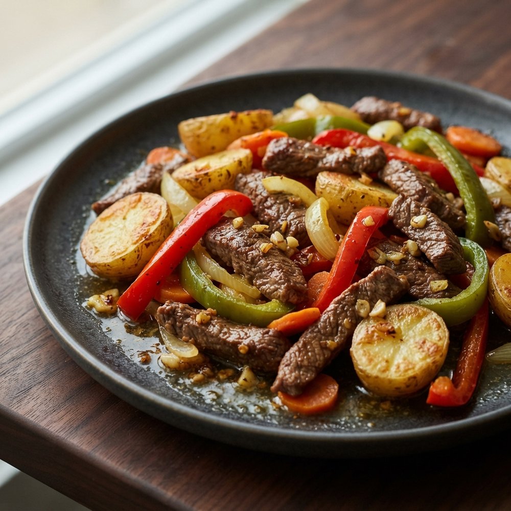Steak and Potato Foil Packets