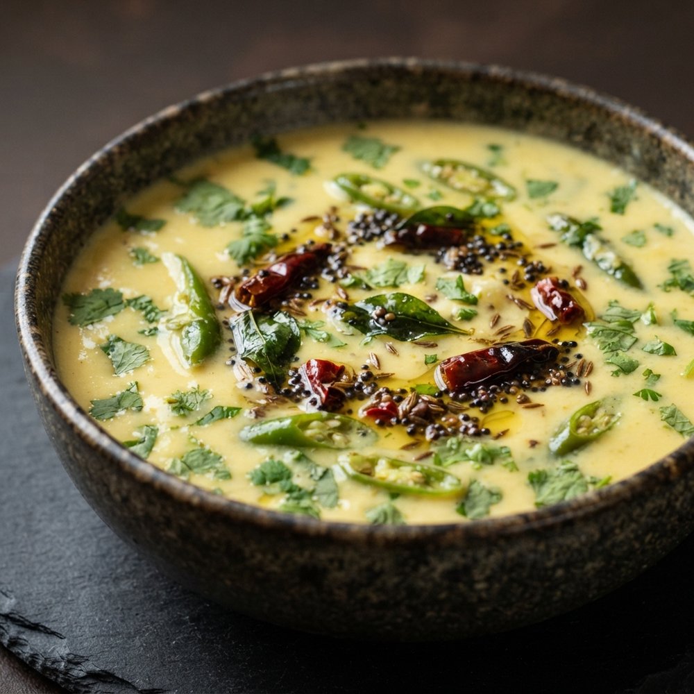 Sweet-Tart Gujarati Yogurt Kadhi