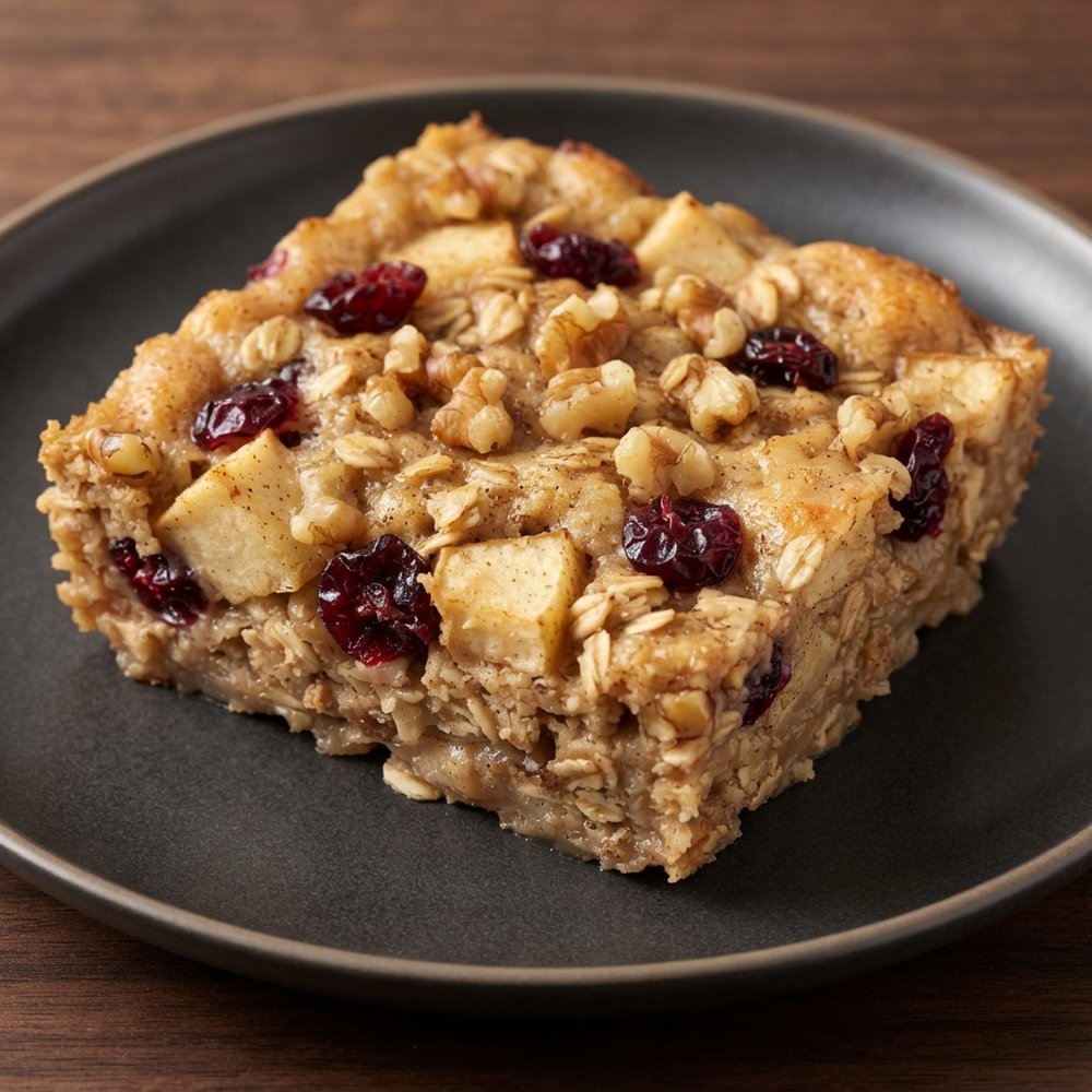 Baked Cranberry Oatmeal