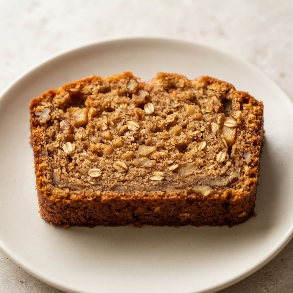 Apple Cider–Maple Oatmeal Quick Bread