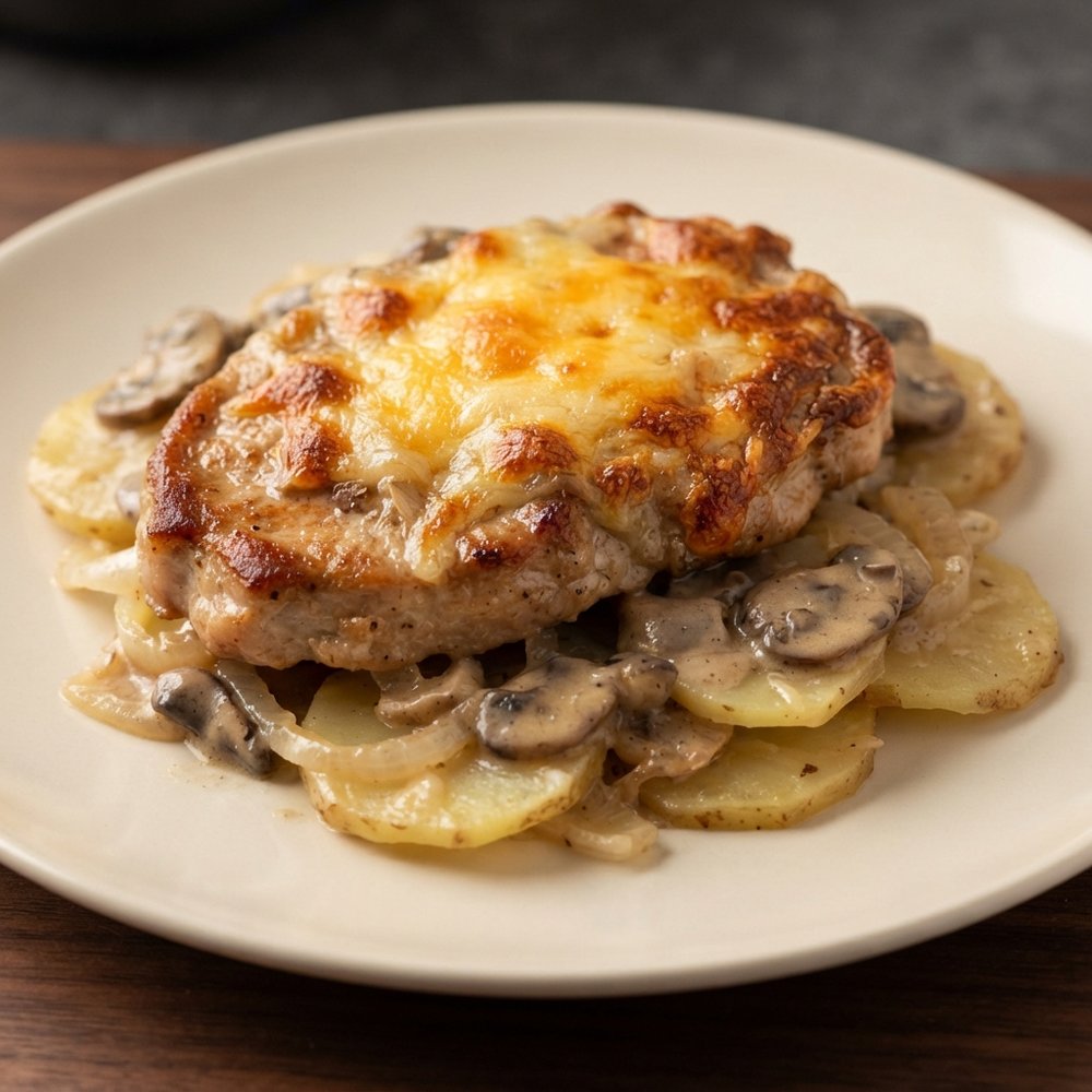 Pork Chop and Potato Casserole