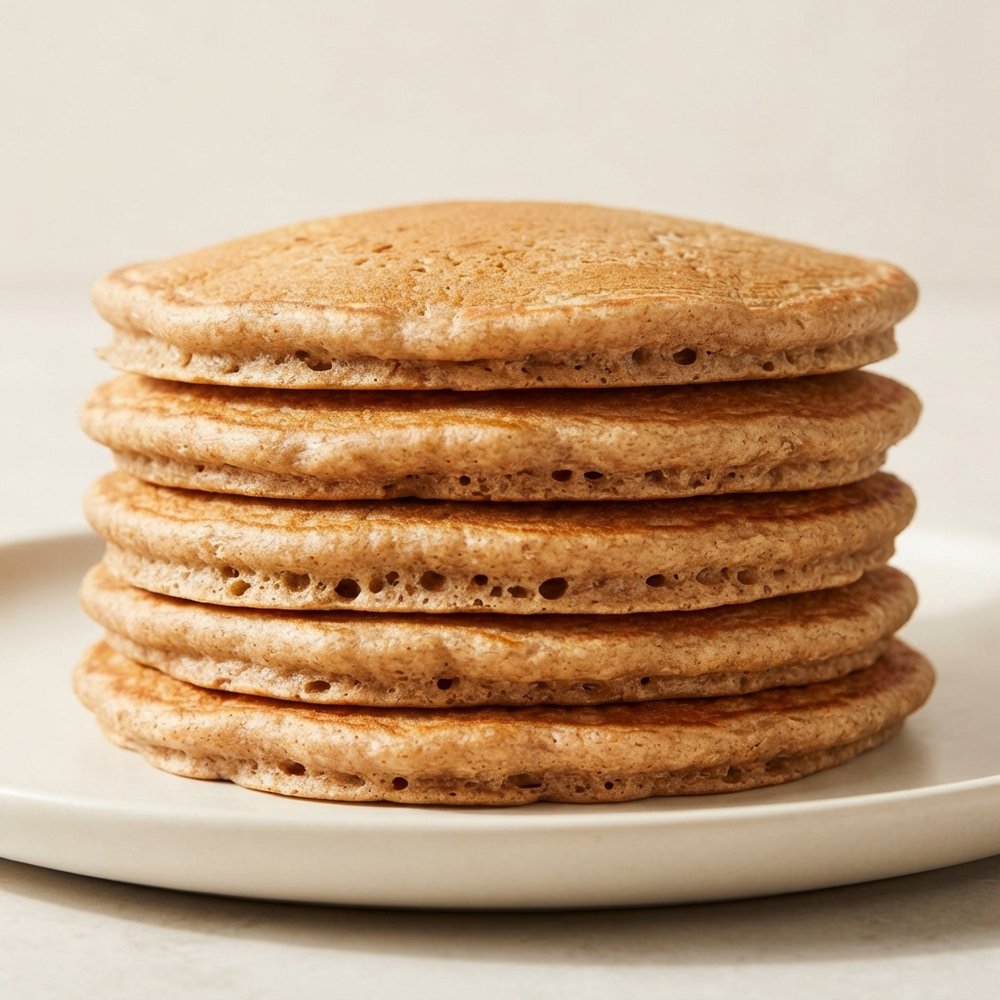 Whole-Grain Spelt Pancake Stack