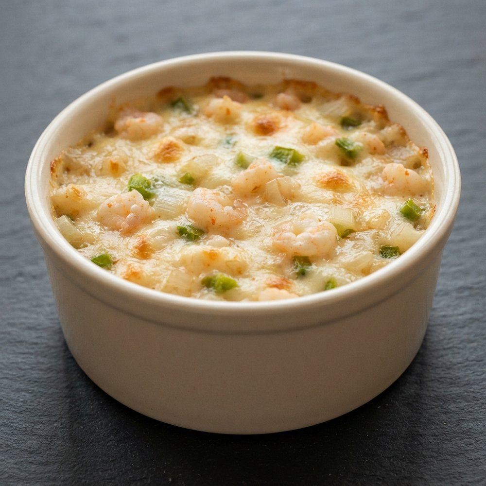 Baked Cheesy Shrimp Dip