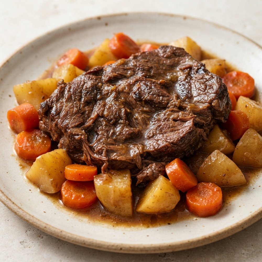 Apple-Flavored Pot Roast