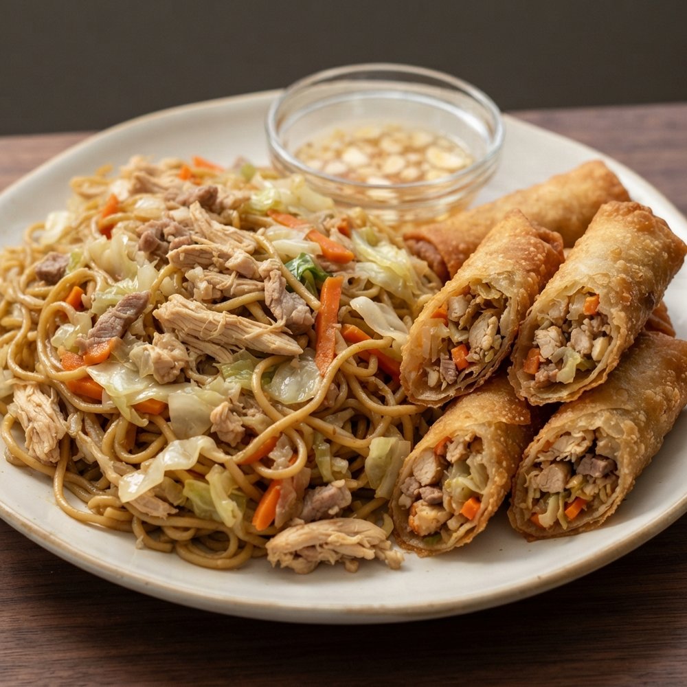Grandma Nena's Lumpia and Pancit