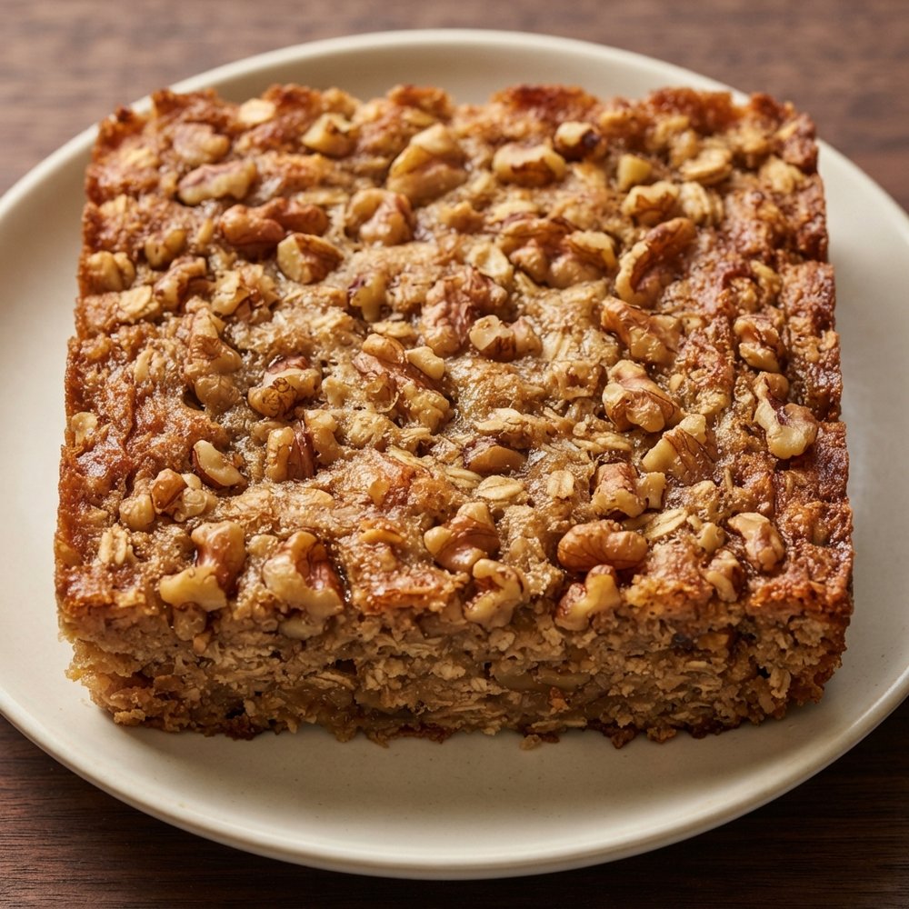 Simple Oven-Baked Oatmeal