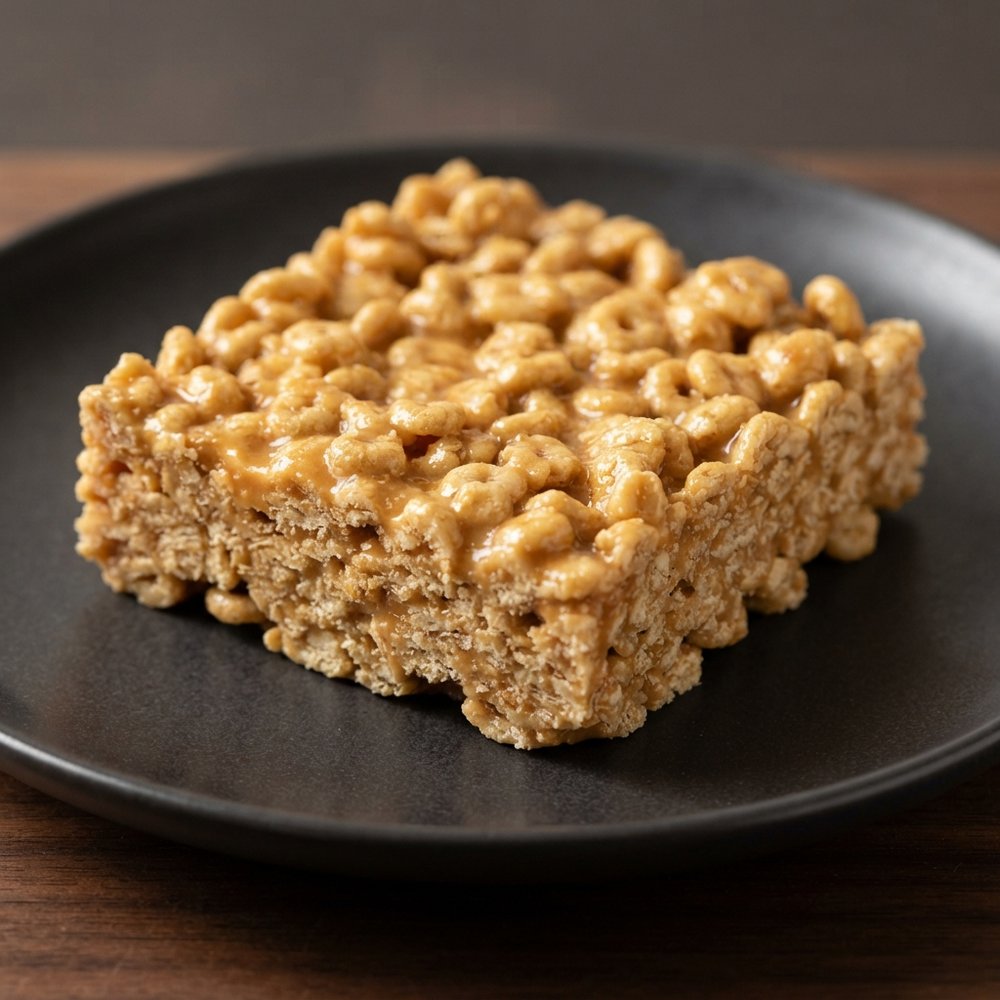 Peanut Butter Honey Oat Cereal Bars