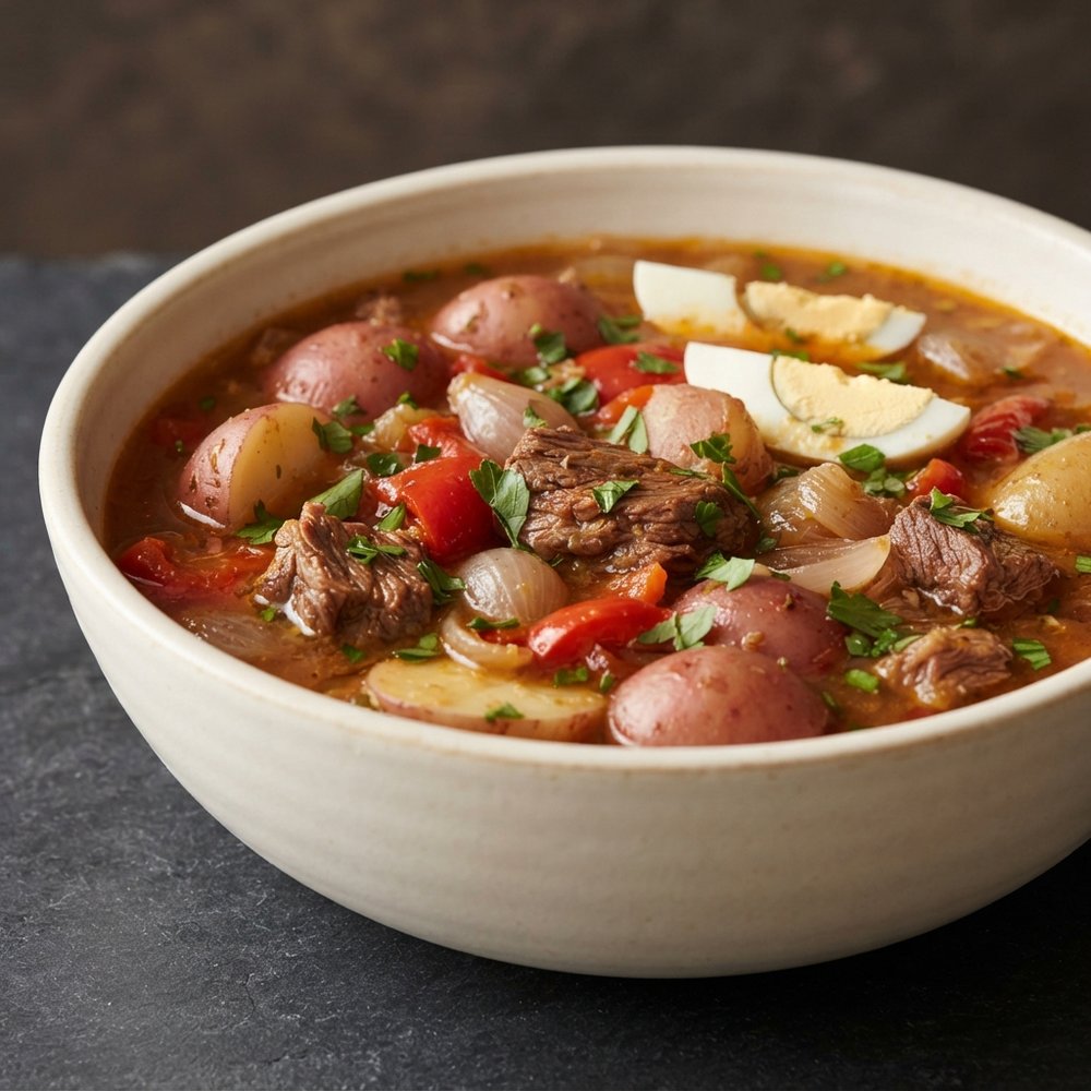 Ajiaco: Beef and Pepper Chilean-Style Stew