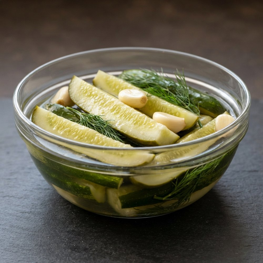 Quick Fridge Dill Pickle Spears