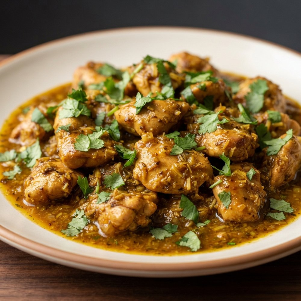 Vietnamese Chicken Curry with Lemongrass