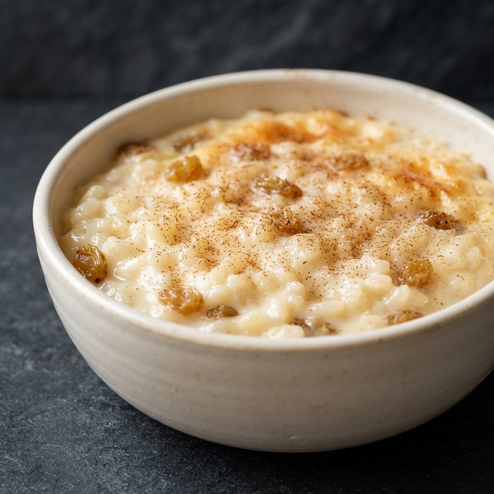Oven-Baked Creamy Rice Pudding