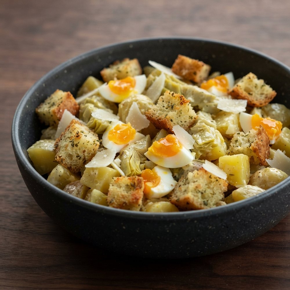 West Coast–Style Potato Salad with Artichokes