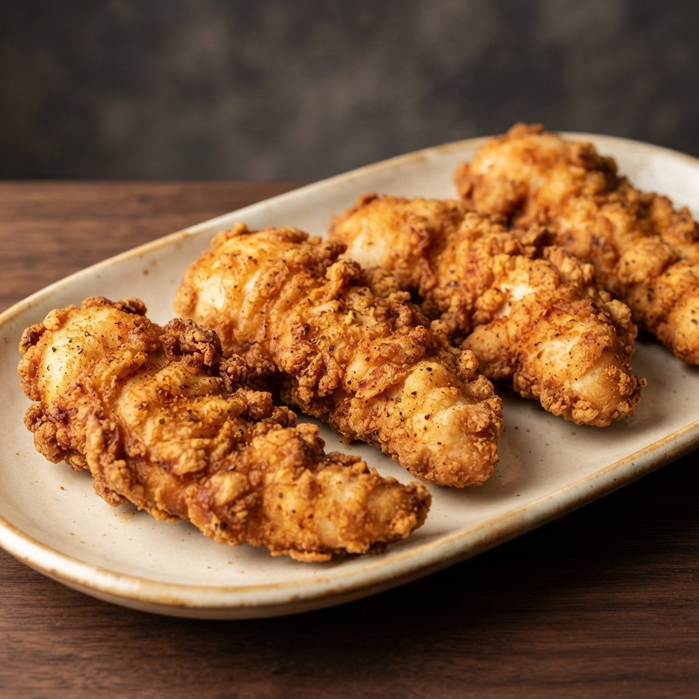 Crispy Buttermilk-Fried Chicken Tenders