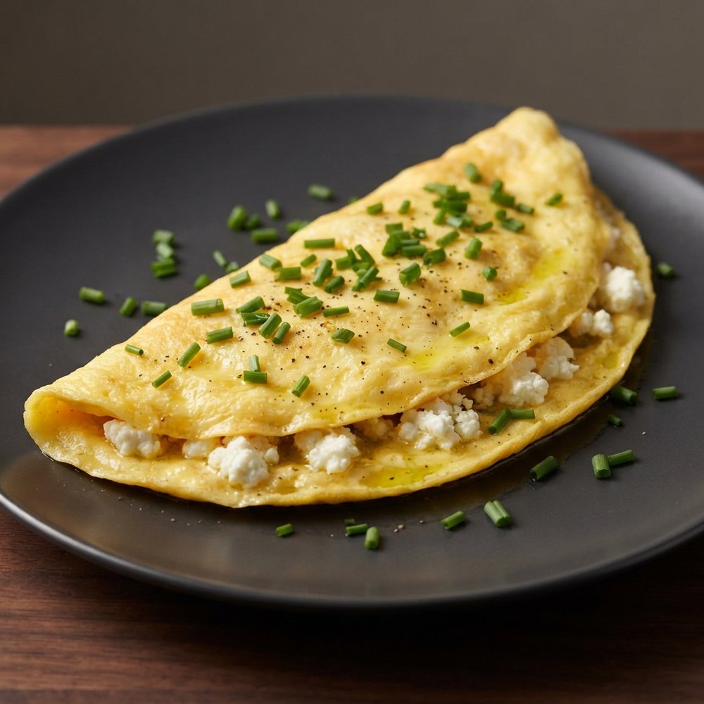 Italian-Style Goat Cheese Omelet
