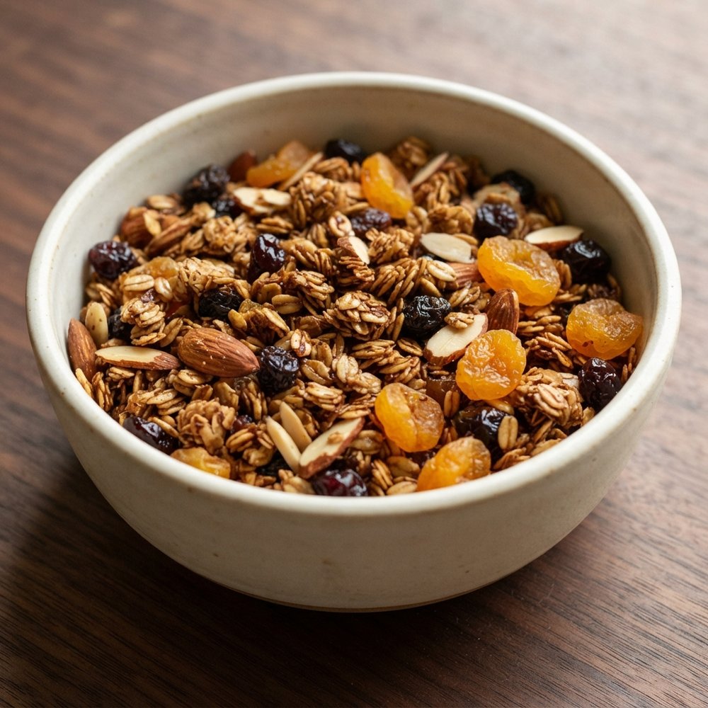 Cinnamon-Nut Vegan Granola
