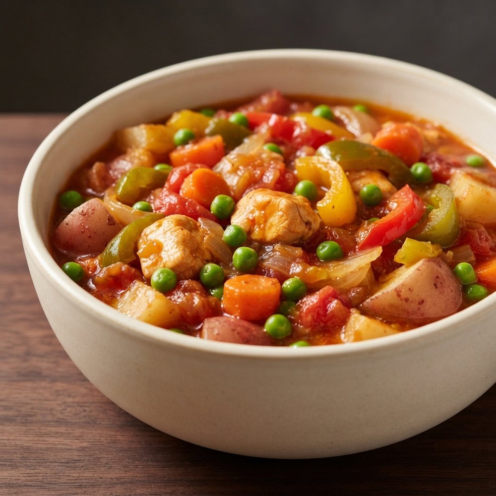 Crockpot Chicken Afritada