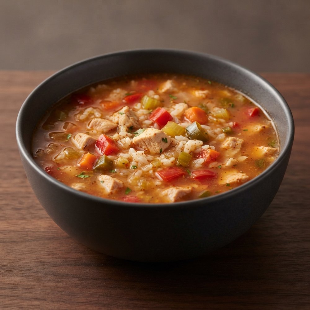 Turkey and Chili-Spiced Mexican Soup