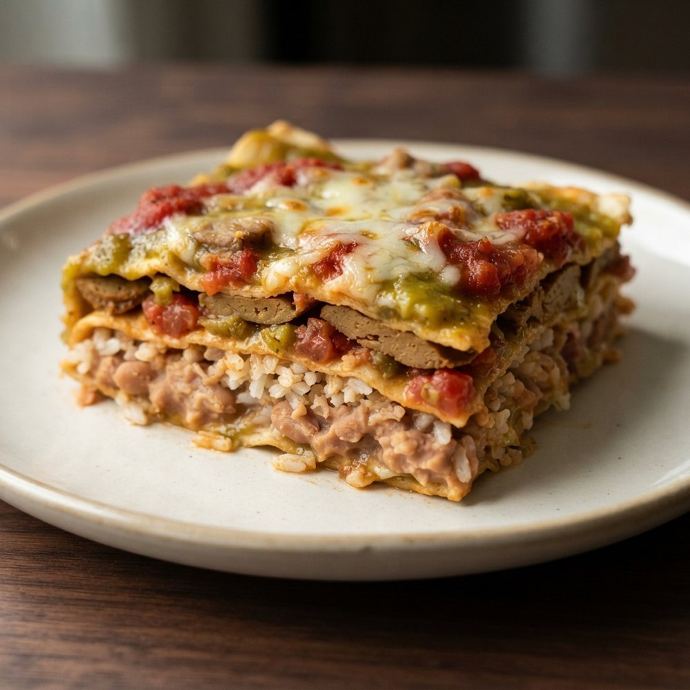 Plant-Based Enchilada Casserole