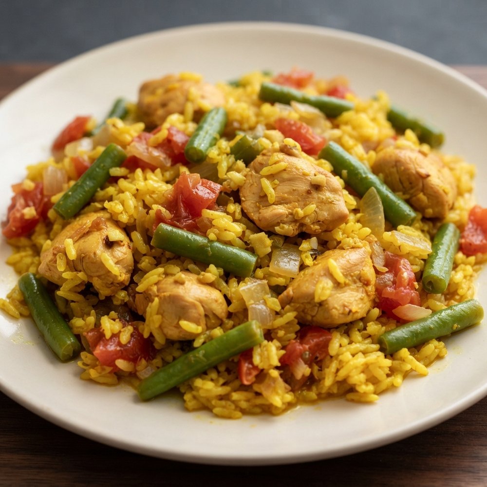 Turmeric Chicken and Rice One-Pot