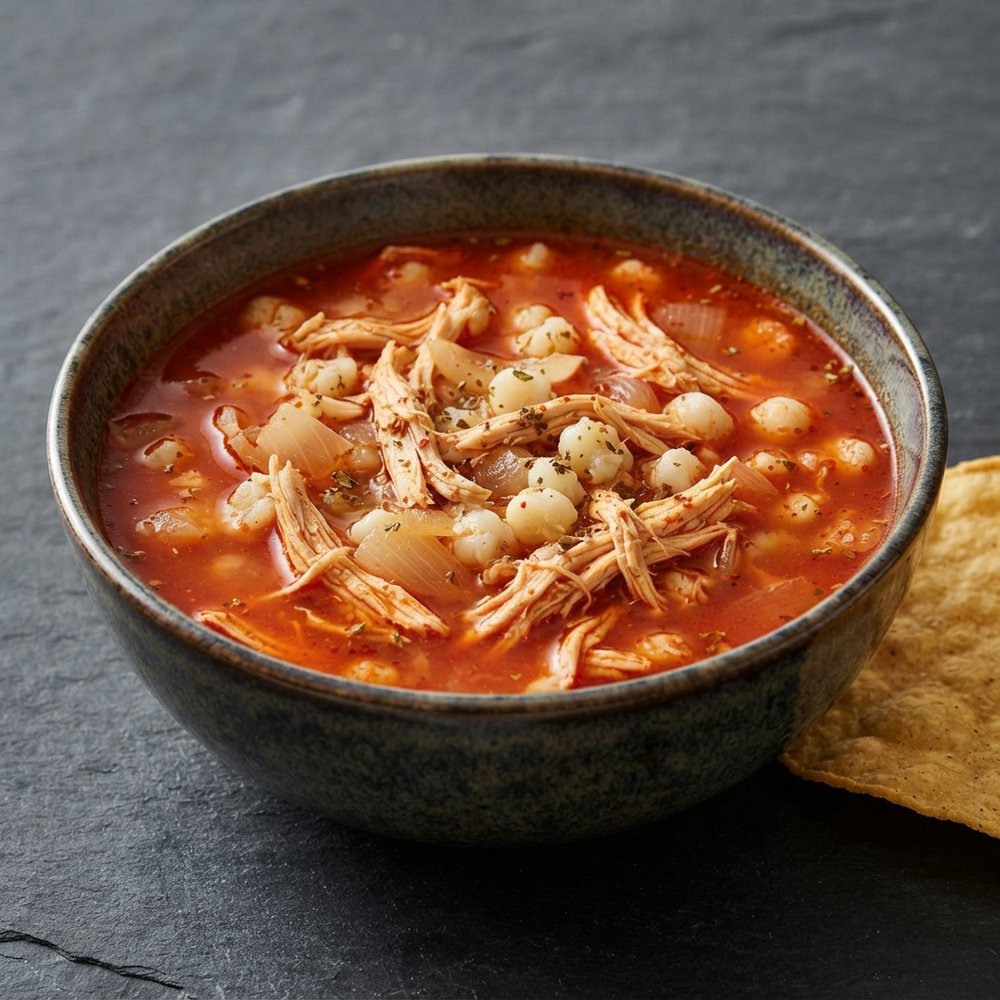 Weeknight Chicken Pozole