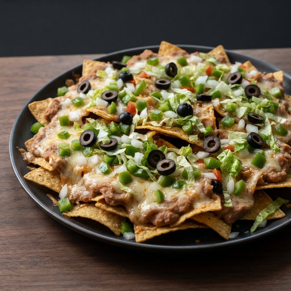 Aaron's Signature Veggie Nacho Platter