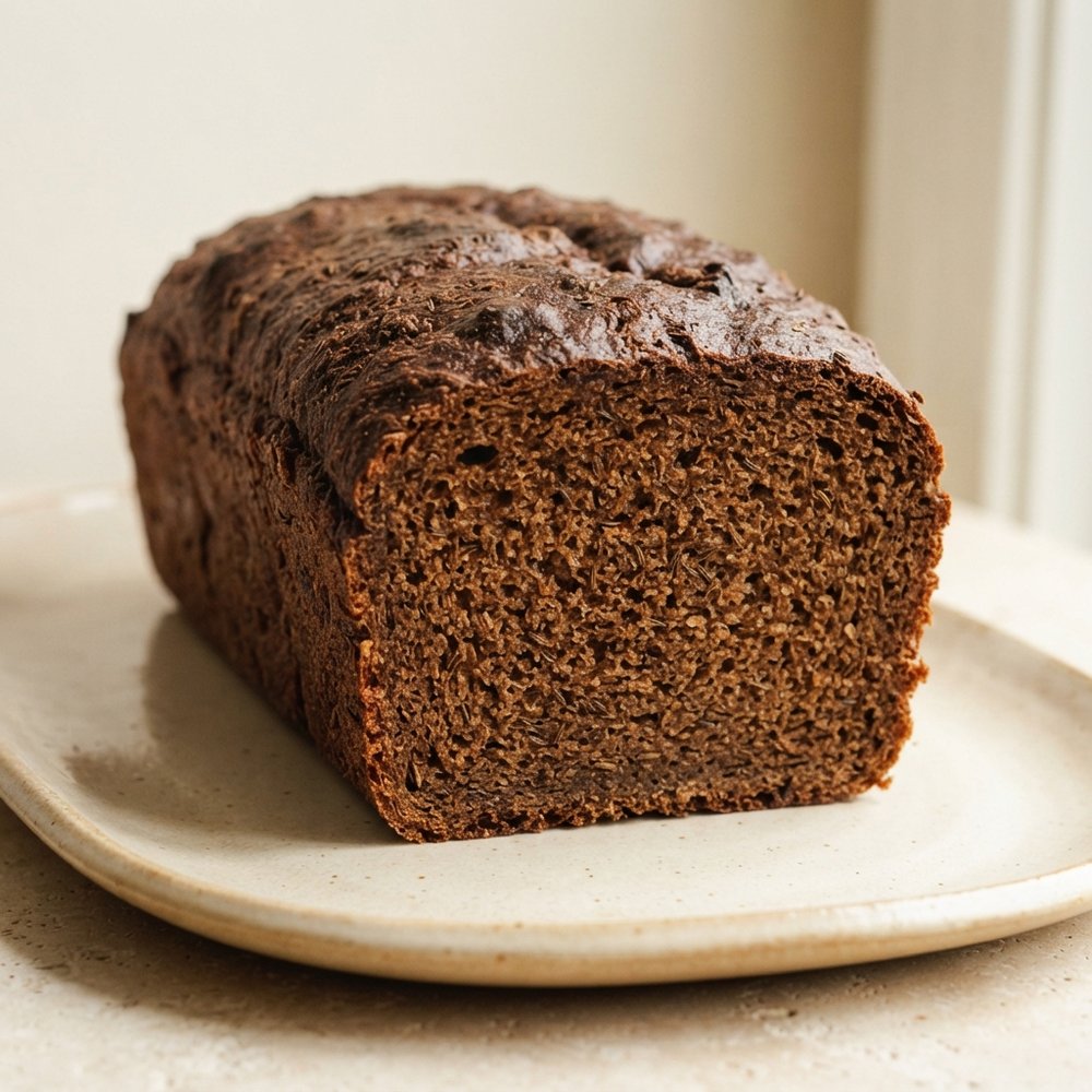 Dark Pumpernickel-Style Rye Loaf