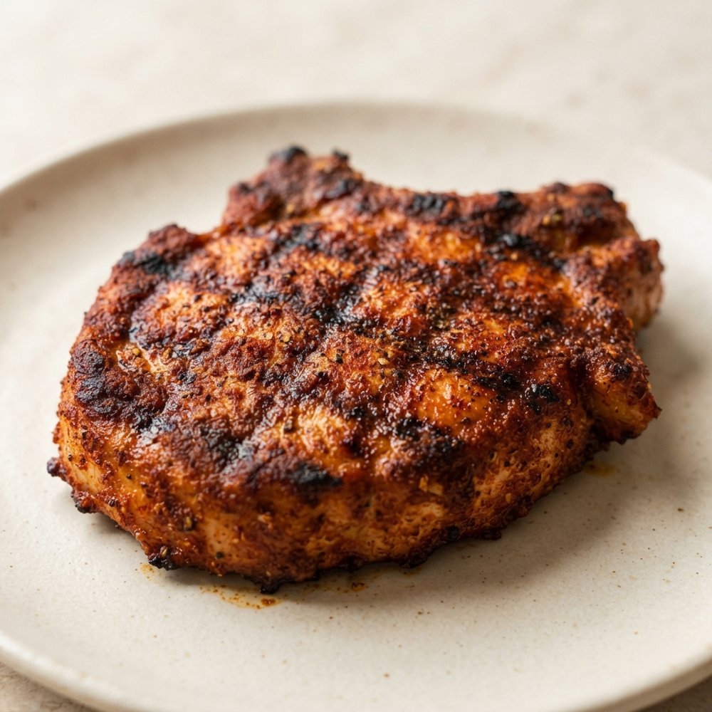 Paprika-Rubbed Grilled Pork Loin Chops