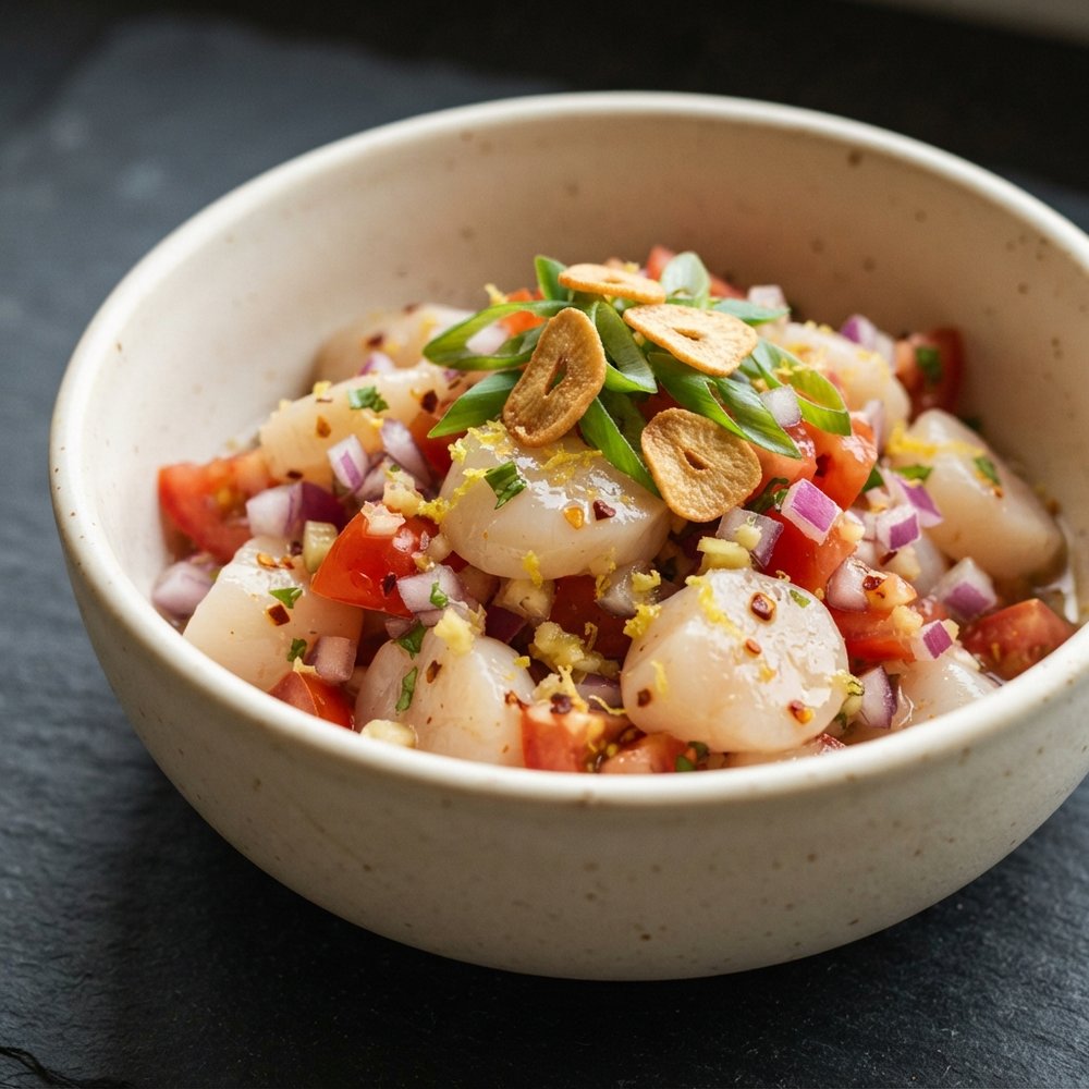 Kinilaw-Style Scallop Ceviche