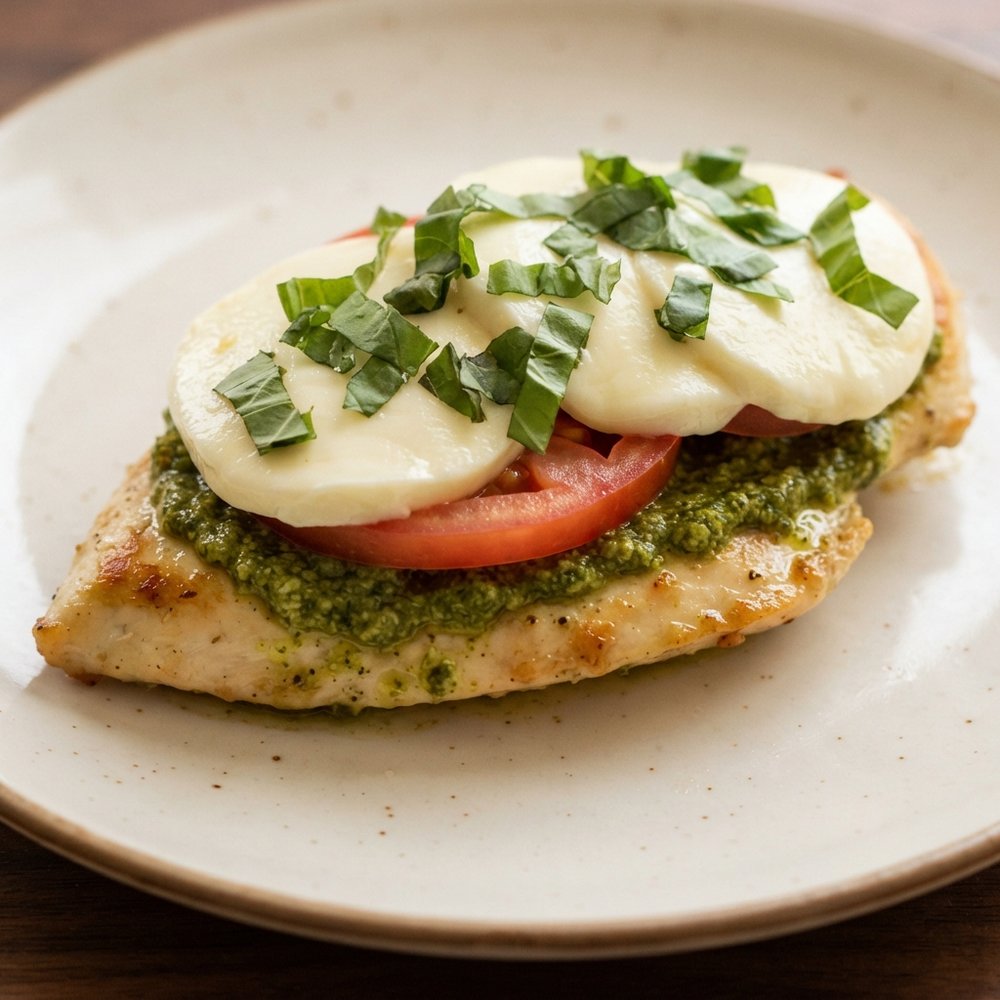 Pesto Chicken Caprese