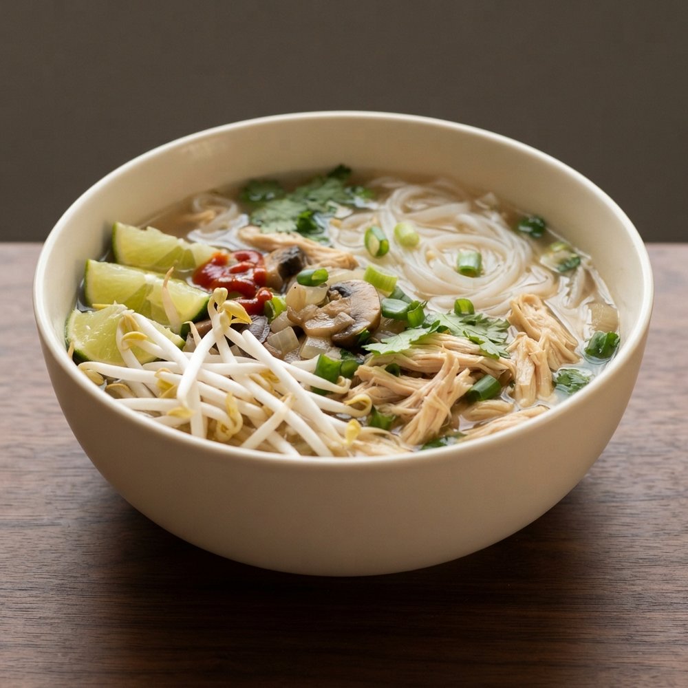 Vietnamese-Style Chicken Pho