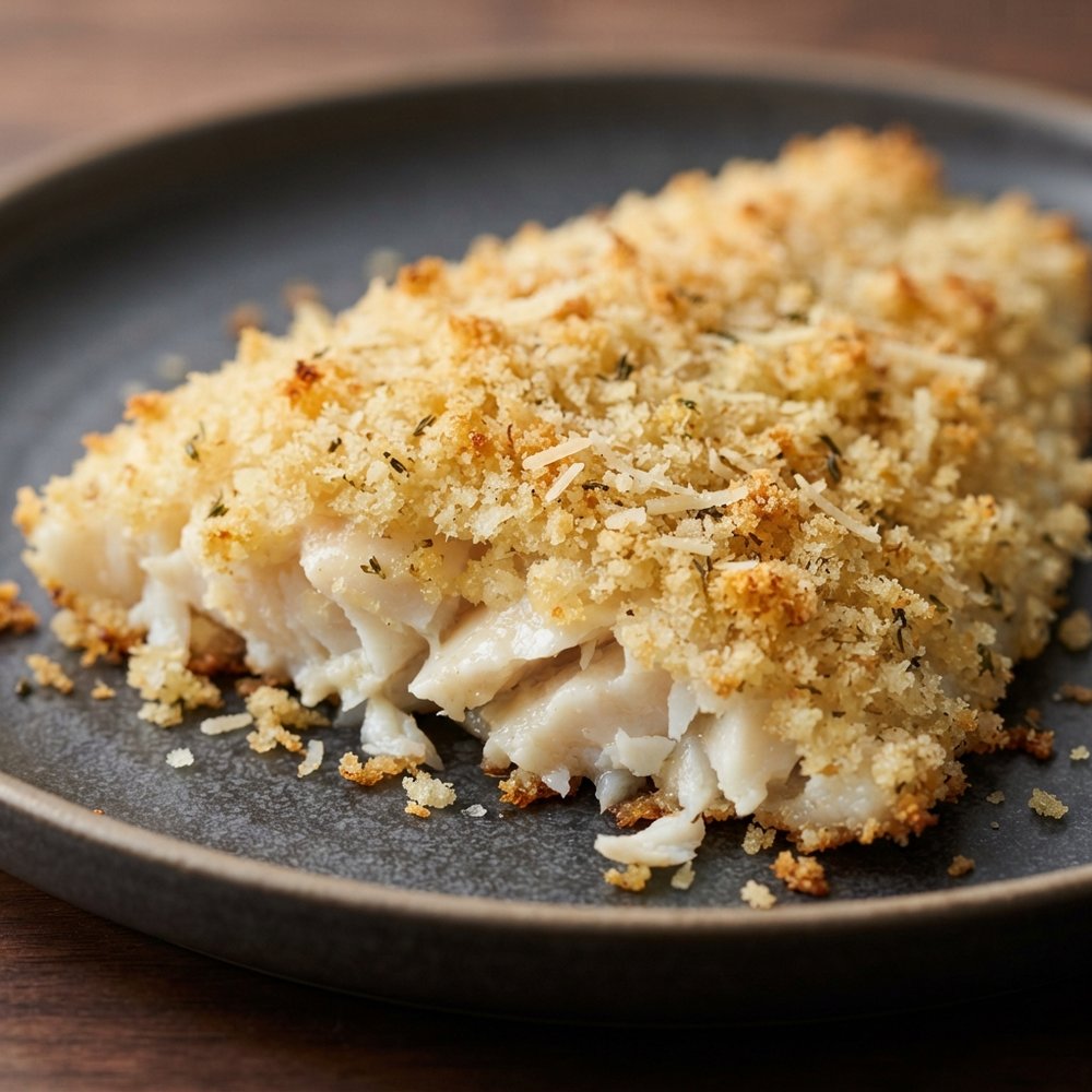 Oven-Crisped Haddock