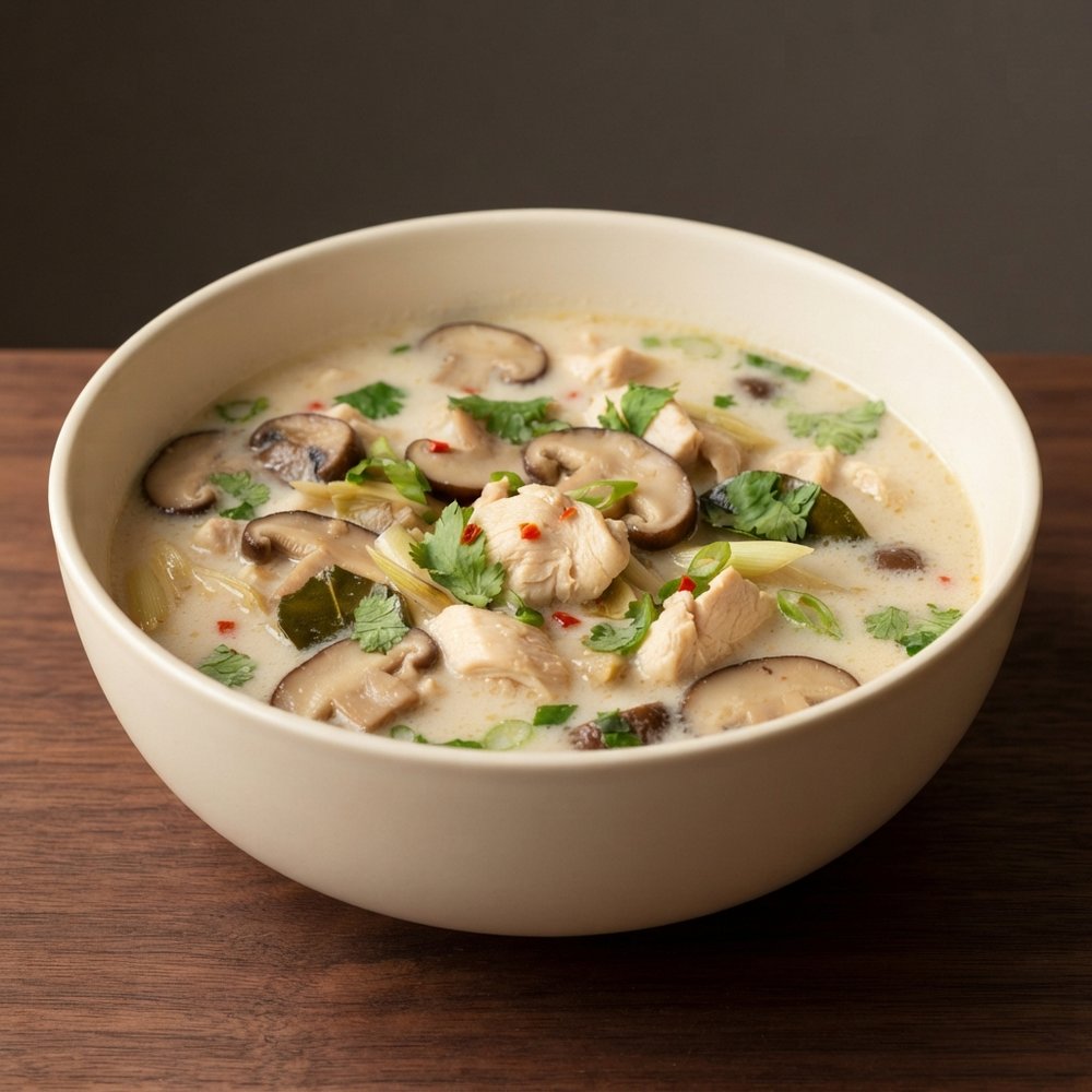 Andrew's Thai Coconut Chicken Soup (Tom Kha Gai)
