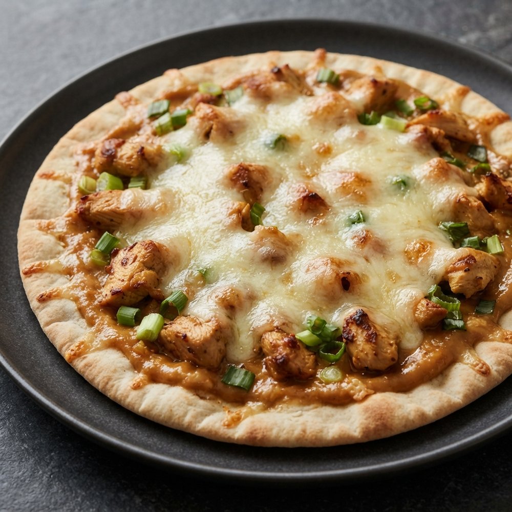 Satay Chicken Pizza