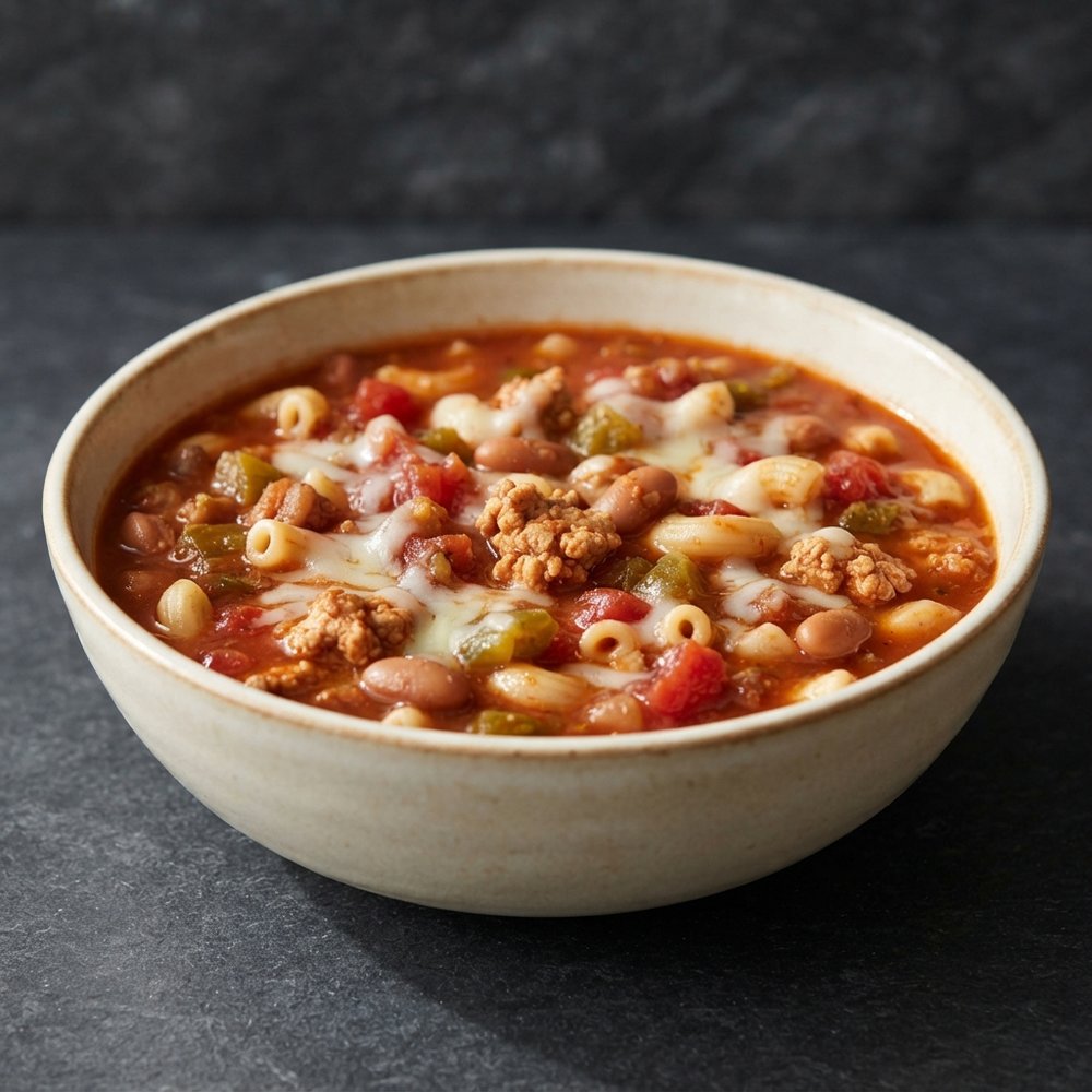 Hearty Turkey Chili Macaroni