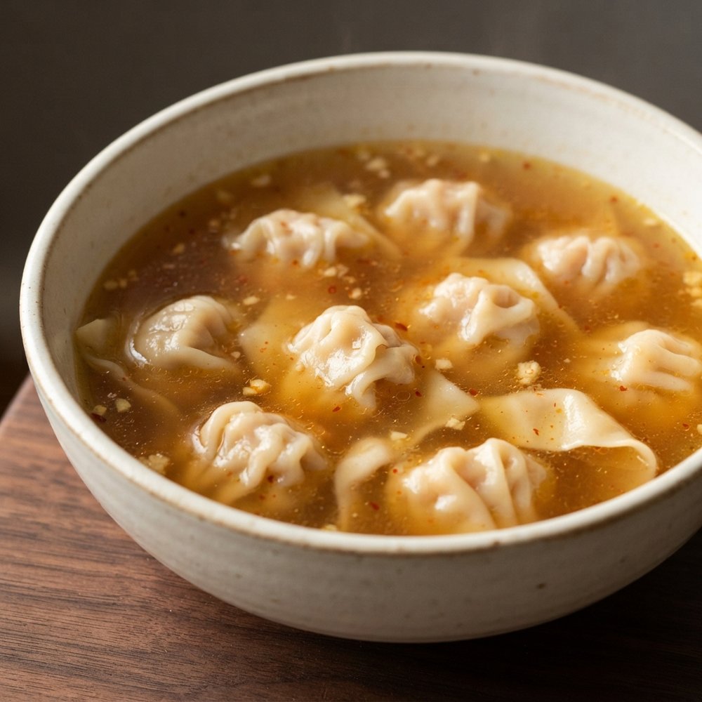 Wonton Soup With A Kick