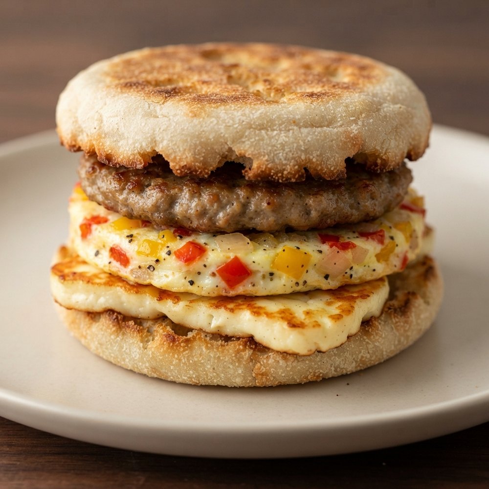 Halloumi Morning Sandwiches