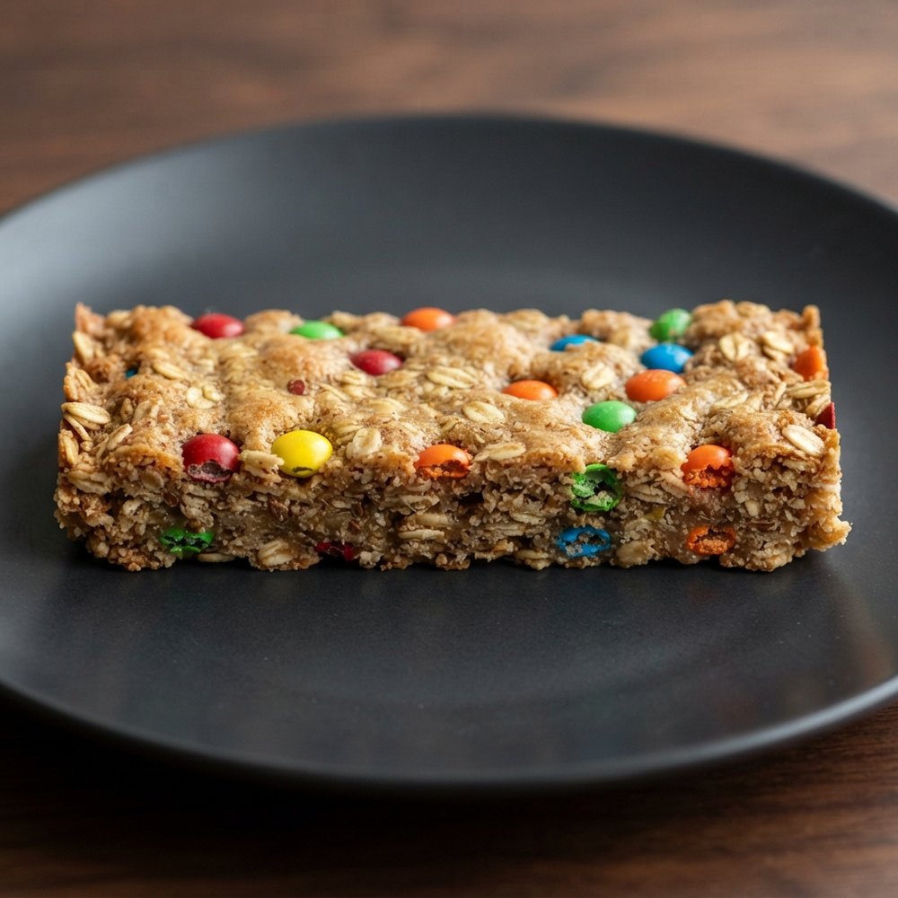 Candy-Coated Chocolate Granola Bars