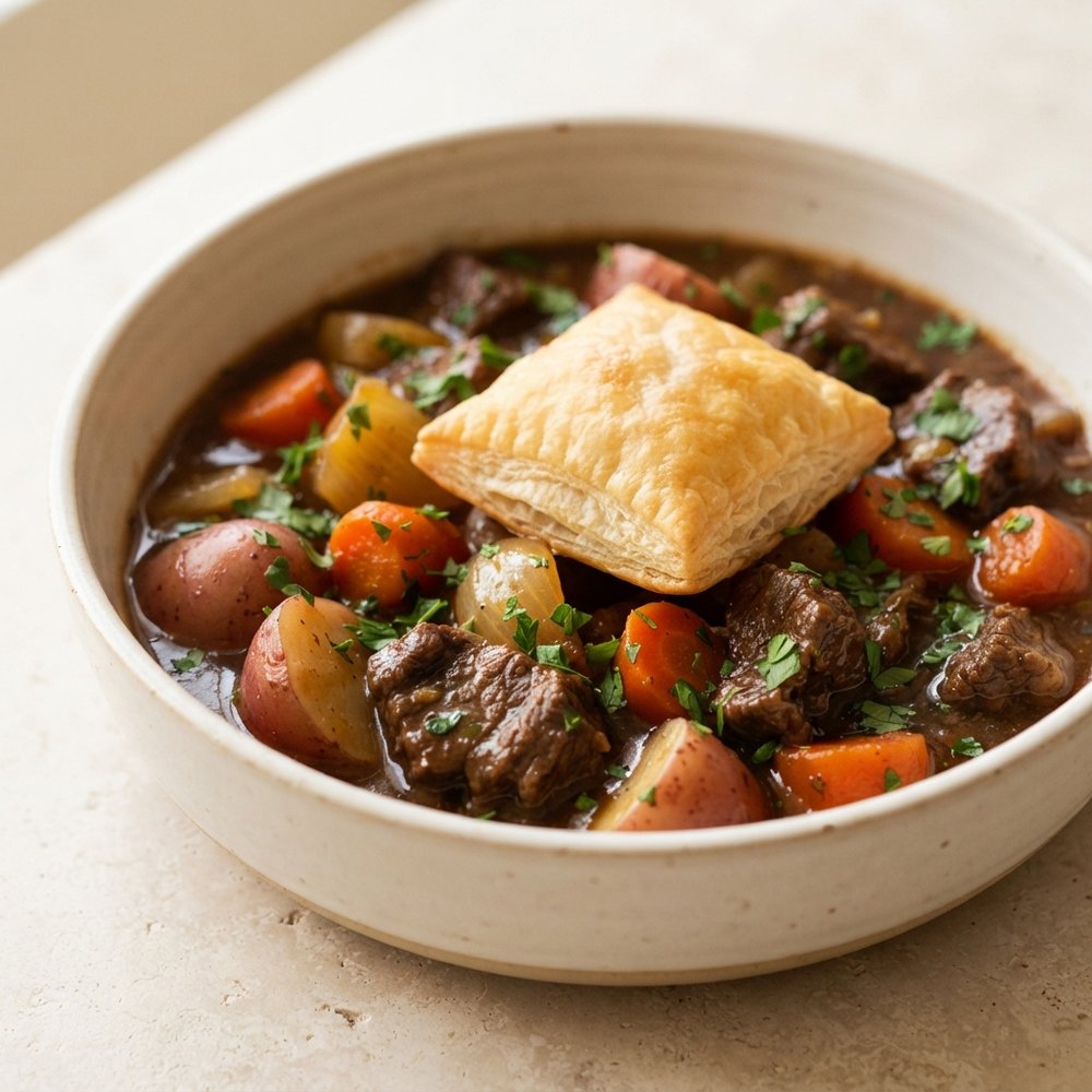 Guinness-Braised Beef Stew in the Slow Cooker