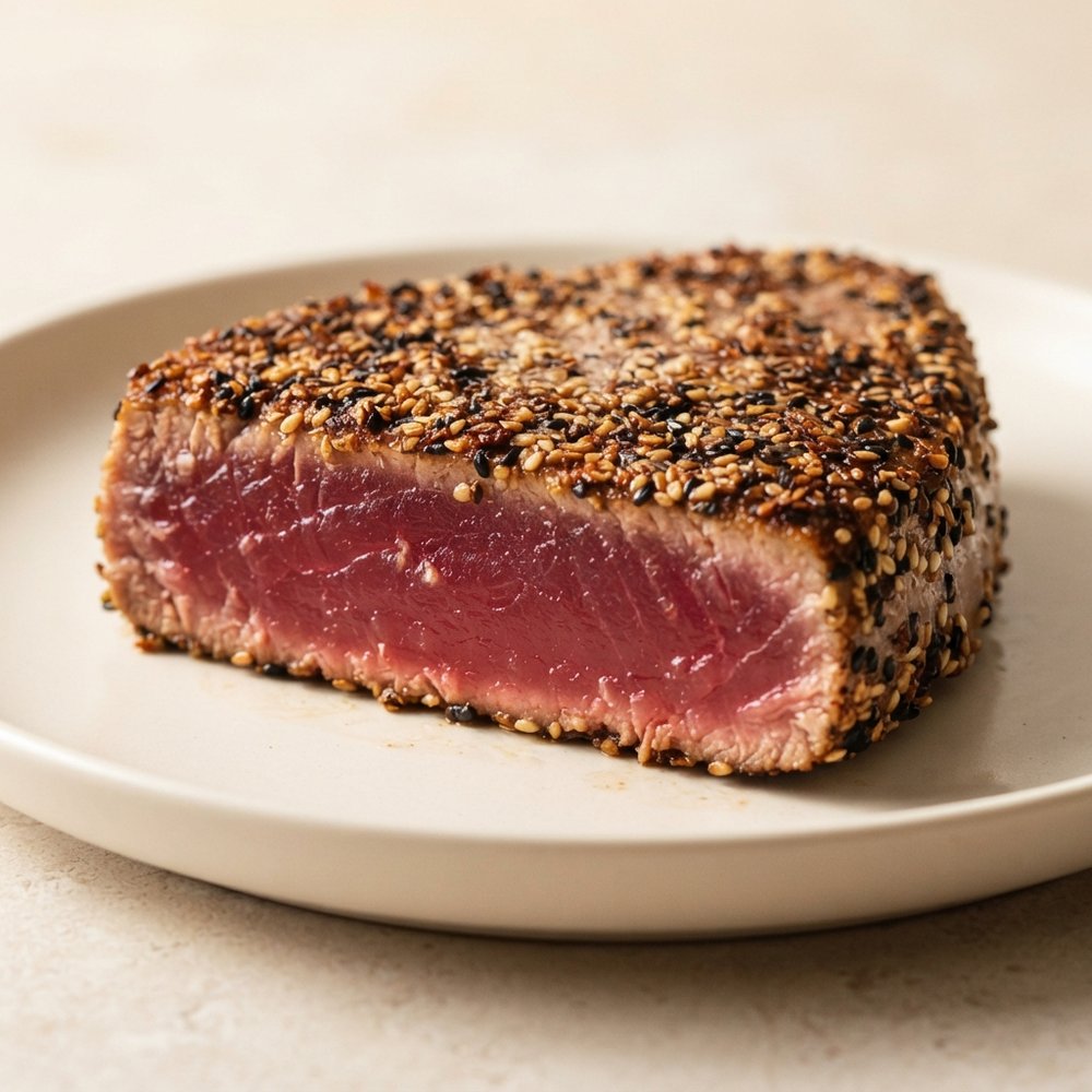 Asian Sesame Seared or Grilled Tuna (Gluten Free)