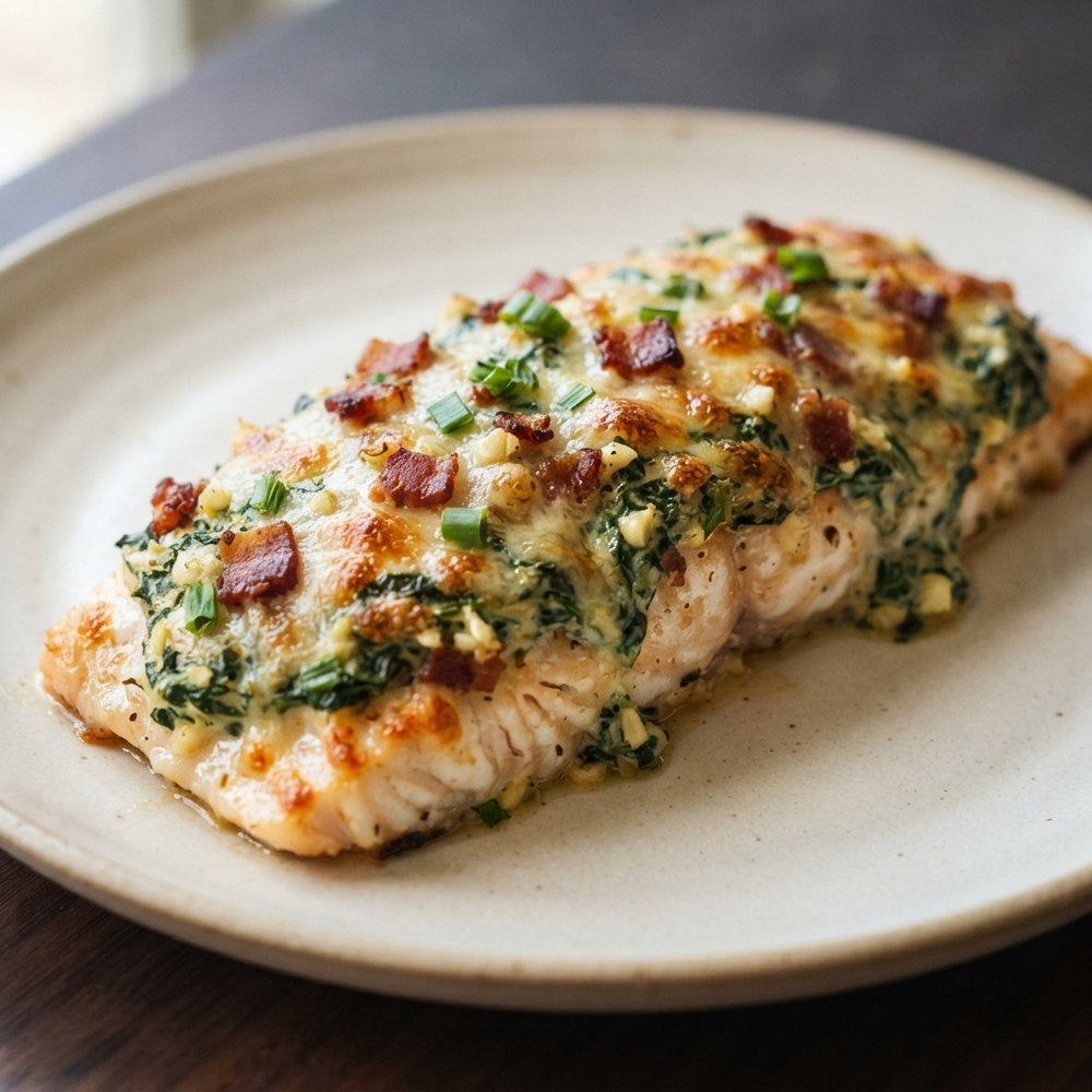 Rockefeller-Style Mahi Mahi